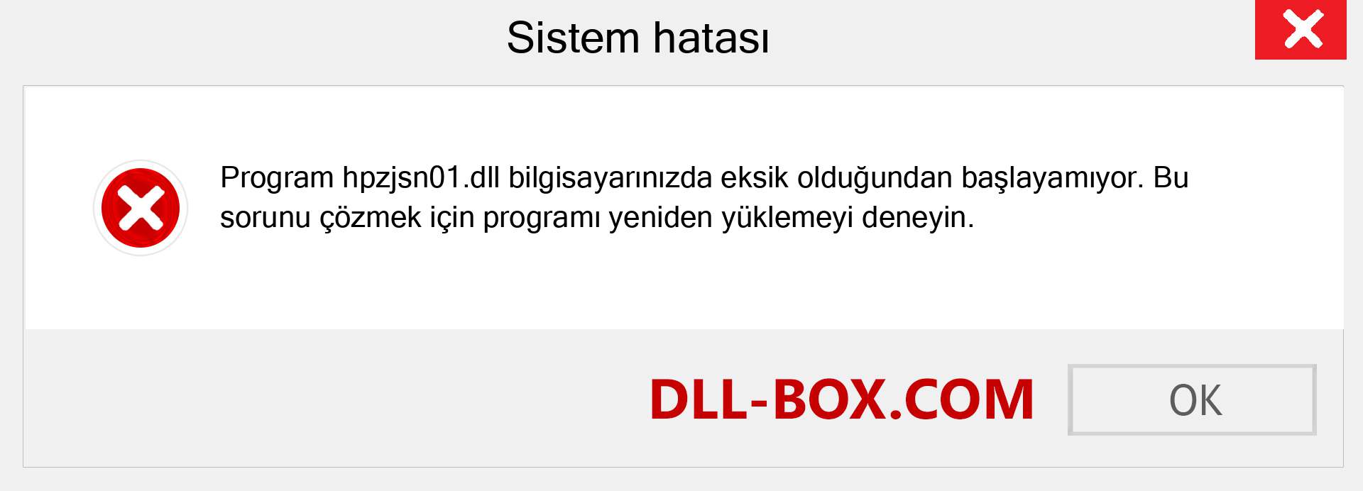 hpzjsn01.dll dosyası eksik mi? Windows 7, 8, 10 için İndirin - Windows'ta hpzjsn01 dll Eksik Hatasını Düzeltin, fotoğraflar, resimler